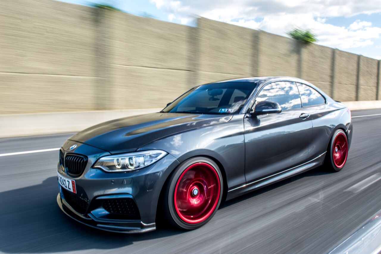 RW Carbon F22 M235i with Performance Style Trunk Spoiler
